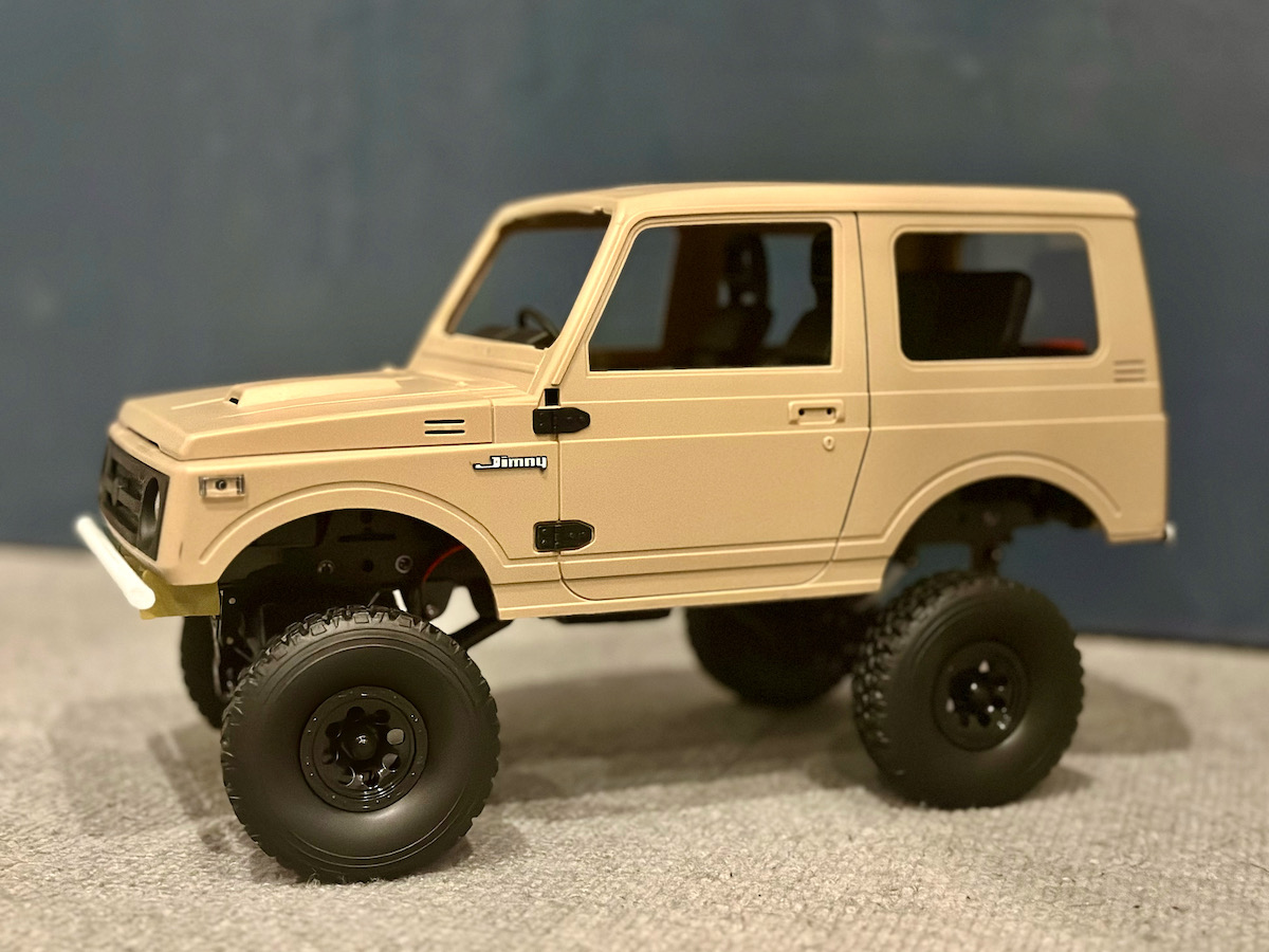 C74 ジムニーボディのカスタム WdwCブログ スケールクローラーラジコン（MINI-Z 4x4とWPLとTRX4M LCG）のカスタム や遊び方