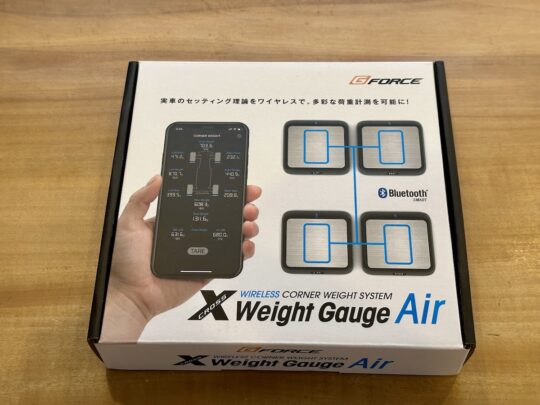 G-FORCE　X WEIGHT GAUGE（クロスウエイトゲージ）