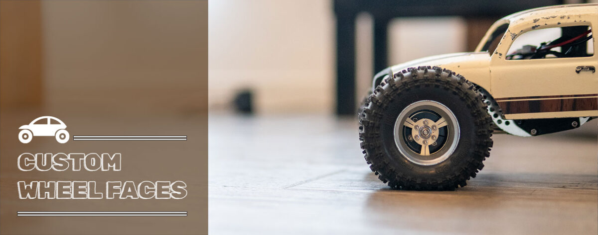 INJORA 1.3" ModuWheelのホイールフェイスを交換してみた