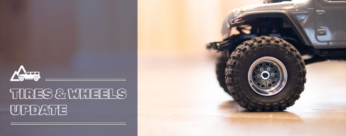 AXIAL SCX24のホイールとタイヤを交換する（ウンチク中心）